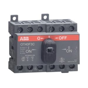 Abb entrelec ot40f3c Switch ot40f3 kontakter montering på din profil 6417019390536 Abb entrelec ot40f3c Switch ot40f3 kontakter montering på din profil 6417019390536