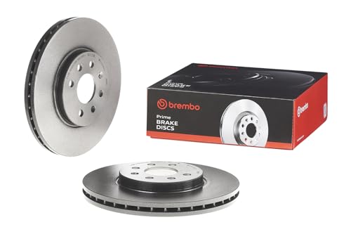BREMBO COATED DISC LINE 09.9159.11 Disque de frein 280 25 4 ventilé l'intérieur revêtu à haute teneur en carbone avec vis/boulons OPEL: Meriva A 8020584022962