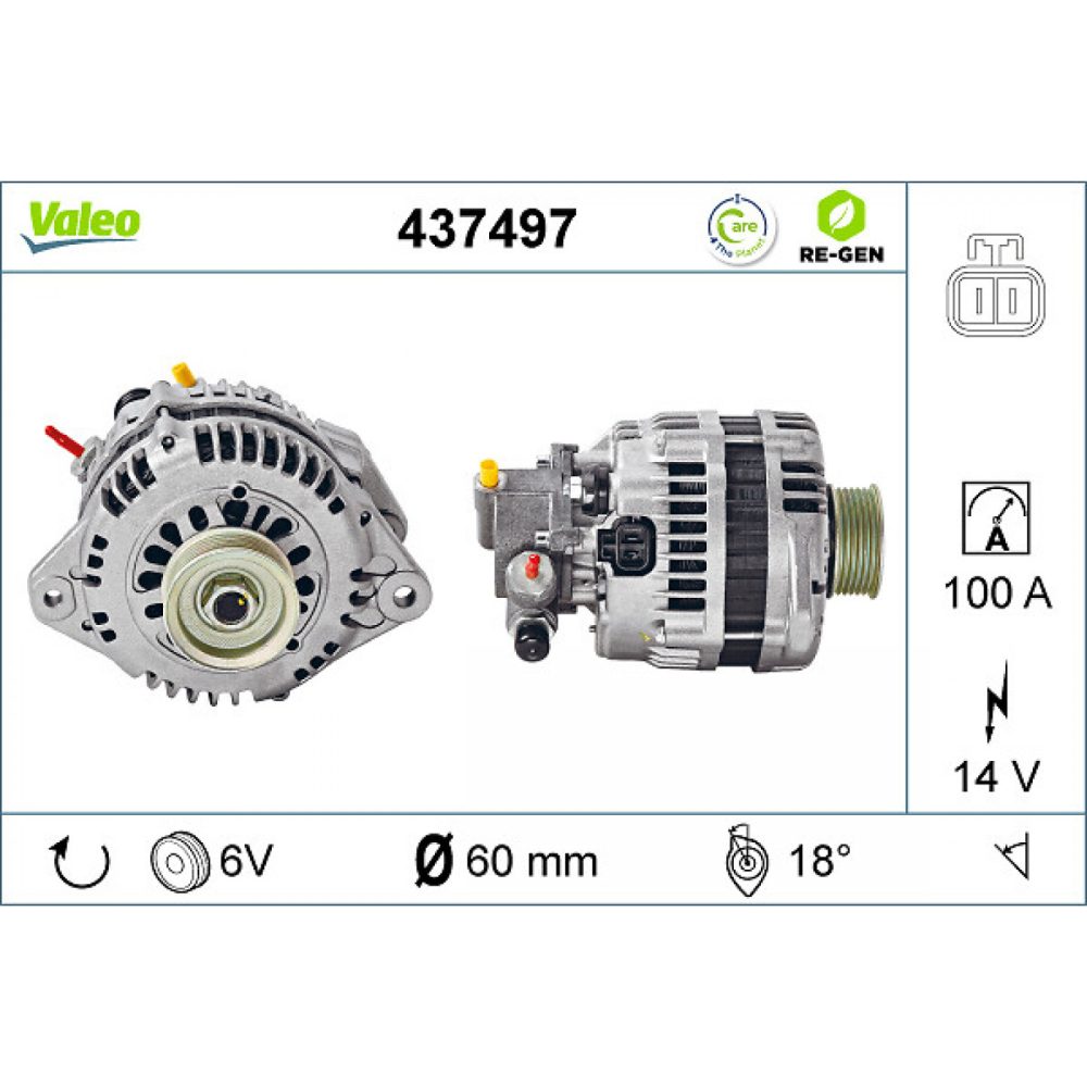 Generator VALEO 437497 3276424374974