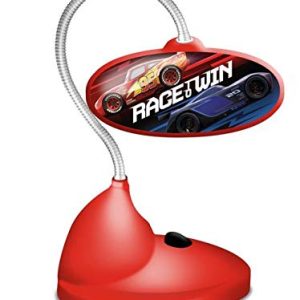 CARS LED-skrivbordslampa, unisex, barn, flerfärgad (flerfärgad) 8435507801379