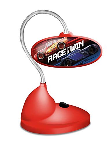 CARS LED-skrivbordslampa, unisex, barn, flerfärgad (flerfärgad) 8435507801379