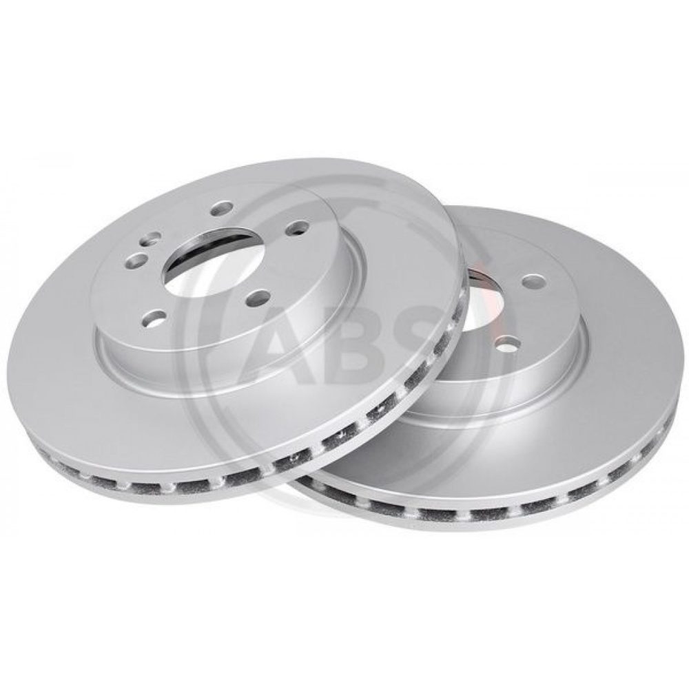 A.B.S. 17569 Disque de frein 300 28 5 ventilé revêtu MERCEDES BENZ: Vito Mixto, Classe V, Viano 8717109358056