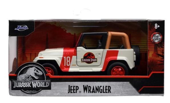 Jurassic Park Radiostyrd Jeep Wrangler 1:32 4006333074318