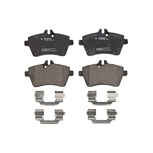 BOSCH 0 986 494 570 Jeu de plaquettes frein Low Metallic avec tôle anti bruit ressort MERCEDES BENZ: Classe B, A 4047025276122
