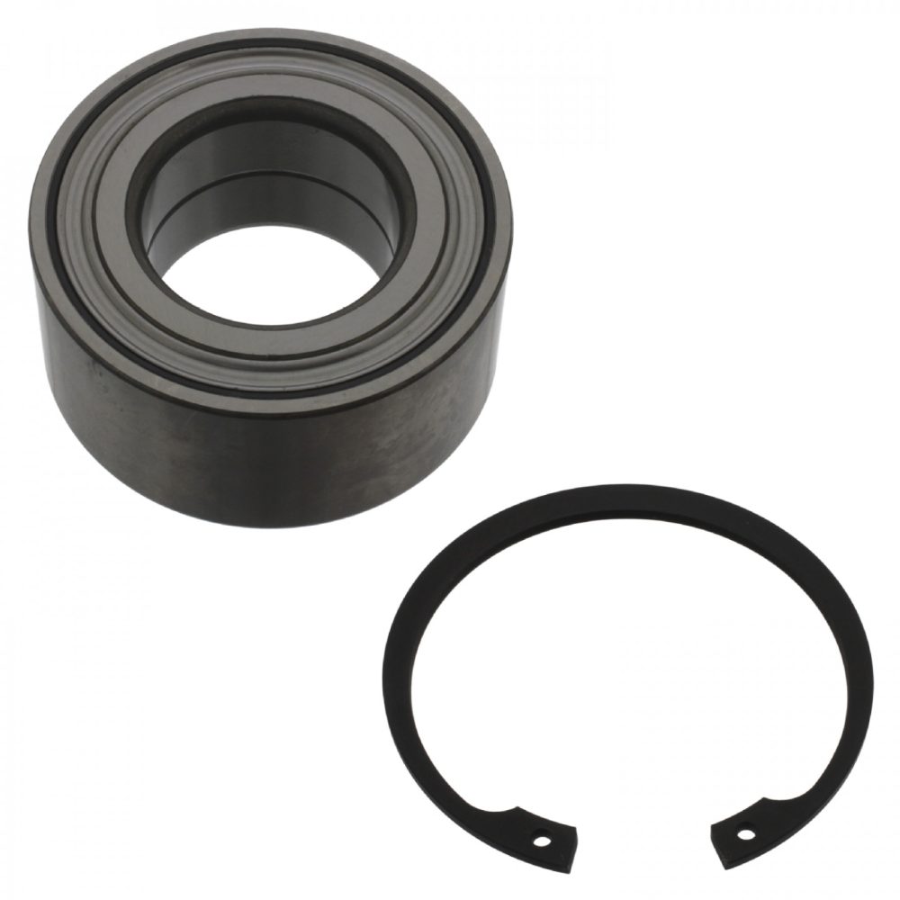 FEBI BILSTEIN Hjullagersats 14538 - Framaxel vänster och höger med säkringsring 82mm Koniskt kullager 4027816145387