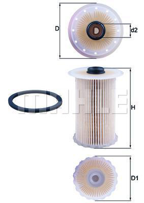 Bränslefilter KNECHT KX 229D 4009026719220