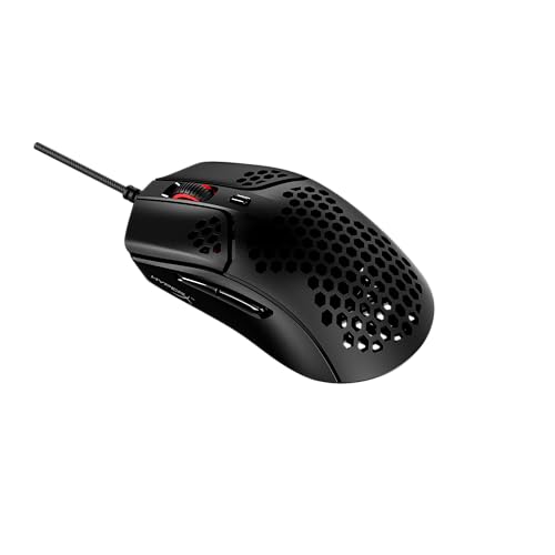 HyperX Pulsefire Haste HMSH1 A BK/G Spelmus, Svart 196188049501