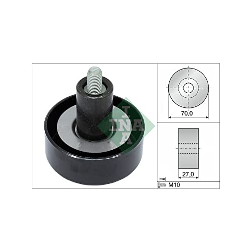 INA 532 0657 10 Galet Enrouleur KIA: Sportage III, SORENTO 2, IV, HYUNDAI: ix35, Tucson, SANTA FE 2 4005108964137